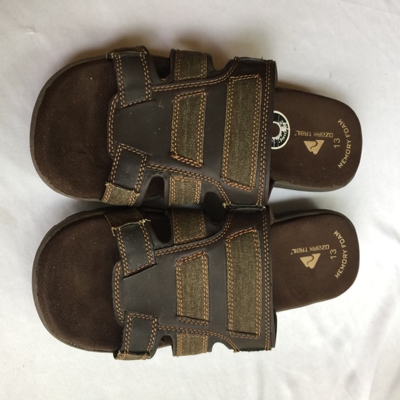 ozark trail memory foam sandals